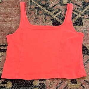 Aerie Vibrant Coral Tank Top